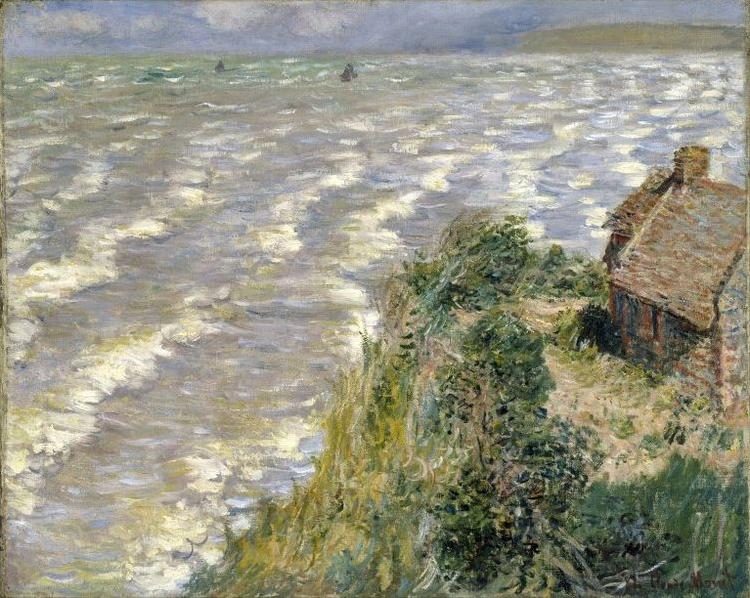 Claude Monet Rising Tide at Pourville